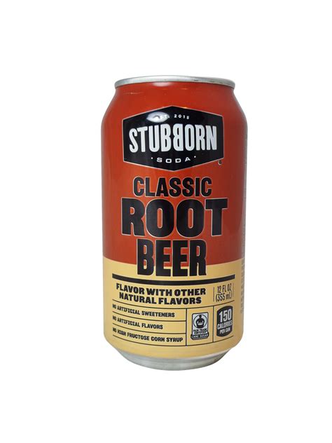 stubborn soda root beer ingredients